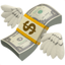 Flying Money Emoji